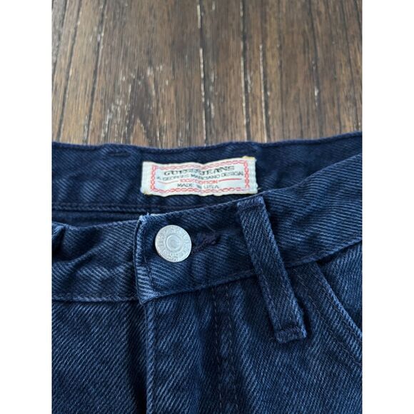 Guess High Rise Zipper Ankle Vintage 90s Jeans Size 30 - Picture 4 of 13